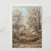 Freunde - flache Einladungsgröße: 12,7 cm x 17,8 c Einladung (Vorne/Hinten)