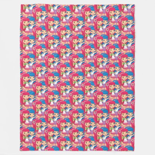 Freunde Fleecedecke (Vorderseite)