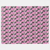 Freunde Fleecedecke (Vorderseite (Horizontal))