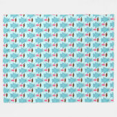 Freunde Fleecedecke (Vorderseite (Horizontal))