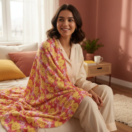 Freunde Flies-Decke Fleecedecke