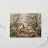 Freunde - Foil Postcards Folien Feiertagspostkarte (Vorderseite/Rückseite)