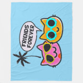 Freunde Forever Cat Fleece Blanket! (Vorderseite)