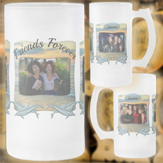 Freunde Forever Ocean Sunset 0735 Mattglas Bierglas