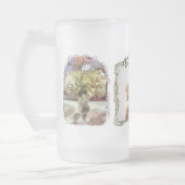 Freunde Forever Spring Blumen PCM1 Mattglas Bierglas (Links)