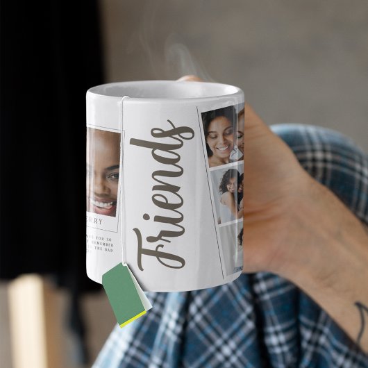Freunde-Foto-Collage Freund Tasse