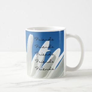Freunde Freunde Freunde Kaffeetasse Tasse Weiß Dai