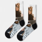 Freunde Funniest Erinnerungen Socken (Linkes Detail)