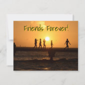 Freunde für immer auf Key West Pier (Vorderseite)