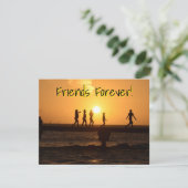 Freunde für immer auf Key West Pier (Stehend Vorderseite)