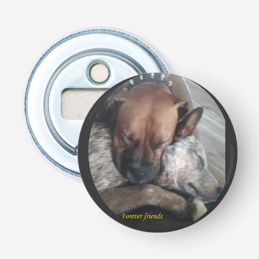 Freunde für immer flaschenöffner (Vorderseite)