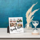 Freunde für immer Foto Collage Geschenk für BESTE  Fotoplatte (InSitu)