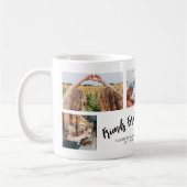 Freunde für immer Foto Collage Geschenk für BESTE Kaffeetasse (Links)
