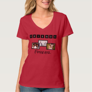 Freunde für immer Freundschaftstag FotoCollage T-Shirt