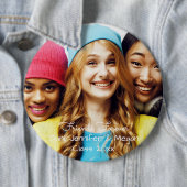 Freunde für immer! großes Foto, Klasse des Button (Beispiel)