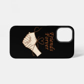 Freunde für immer Heartline Art iPhone 12 Mini Hül Hülle (Rückseite (Horizontal))