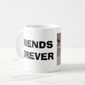 FREUNDE FÜR IMMER KAFFEETASSE (Vorderseite Links)