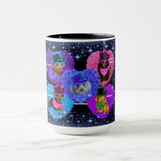 Freunde für immer Kaffeetasse (Zentrum)