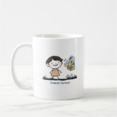 Freunde für immer kaffeetasse (Links)