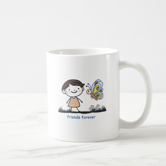 Freunde für immer kaffeetasse (Rechts)