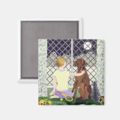 Freunde für immer magnet (Vorderseite/Rückseite)