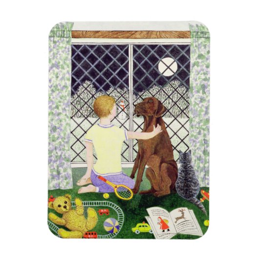 Freunde für immer magnet (Vertikal)