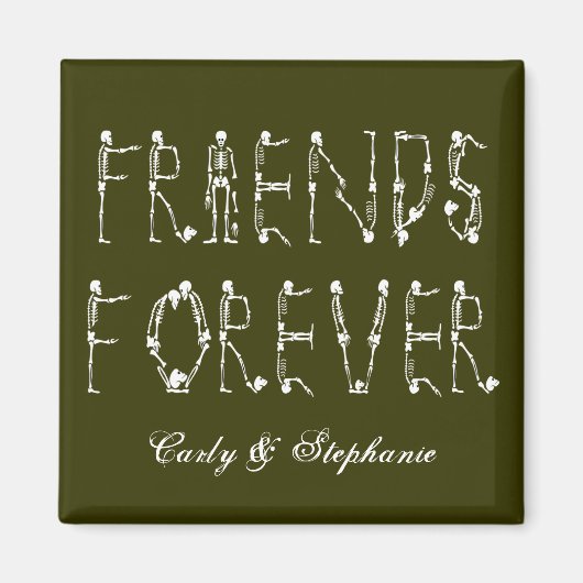 Freunde für immer magnet (Vorne)