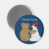Freunde für immer magnet (Vorderseite/Rückseite)