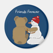 Freunde für immer magnet (Vorne)