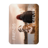 Freunde für immer magnet (Vertikal)