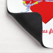 Freunde für immer mousepad (Ecke)