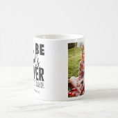 Freunde für immer Personalisiertes Foto Kaffeetasse (Mittel)