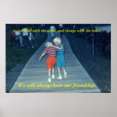 Freunde für immer poster (Vorne)