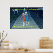 Freunde für immer poster (Küche)
