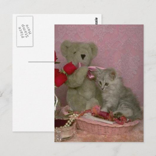 Freunde für immer postkarte (Vorne/Hinten)