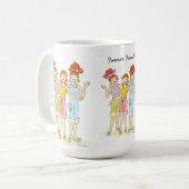 Freunde für immer Tasse (Vorderseite Links)