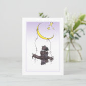 Freunde für immer Vielen Dank Karte (Stehend Vorderseite)