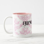 Freunde für immer zweifarbige tasse (Links)