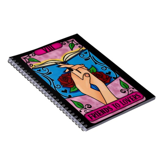 Freunde für Lover Tarot-Notebook Notizblock (Rechte Seite)