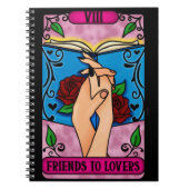 Freunde für Lover Tarot-Notebook Notizblock (Vorderseite)