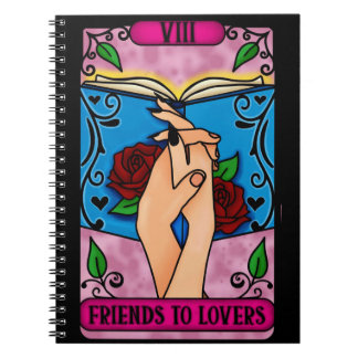 Freunde für Lover Tarot-Notebook Notizblock