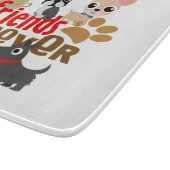 Freunde Furever Hunde Welpen Schneidebrett (Ecke)