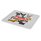 Freunde Furever Hunde Welpen Schneidebrett (Ecke)