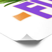 Freunde Furever Pun. Niedlicher Bulldog-Hündchen Fotodruck (Ecke)