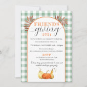 Freunde geben 2024, Erntedank Dinner Einladung (Vorderseite)