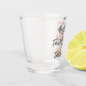 Freunde geben BESTE FREUNDIN Freundschaft Foto Col Schnapsglas (Links)