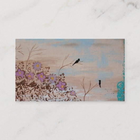 Freunde - Geschäfts-Visitenkarte - ursprüngliche Visitenkarte (Vorderseite)