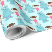 Freunde Geschenkpapier (Rolleneckpunkt)