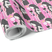 Freunde Geschenkpapier (Rolleneckpunkt)