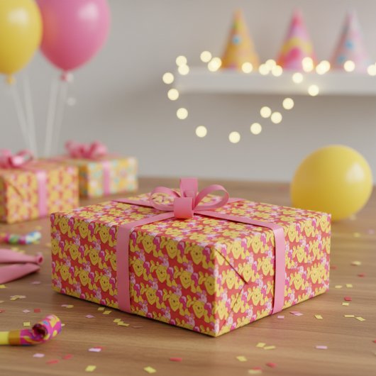 Freunde Geschenkpapier